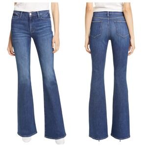 Frame Denim Blue Flare Jeans